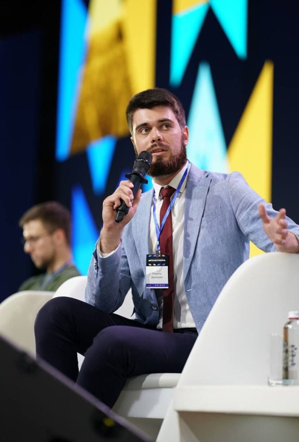 Ukrainian Armed Forces officer Kyrylo as UN delegate. Photo: nyu.edu Ukrainian Armed Forces officer Kyrylo as UN delegate. Photo: nyu.edu