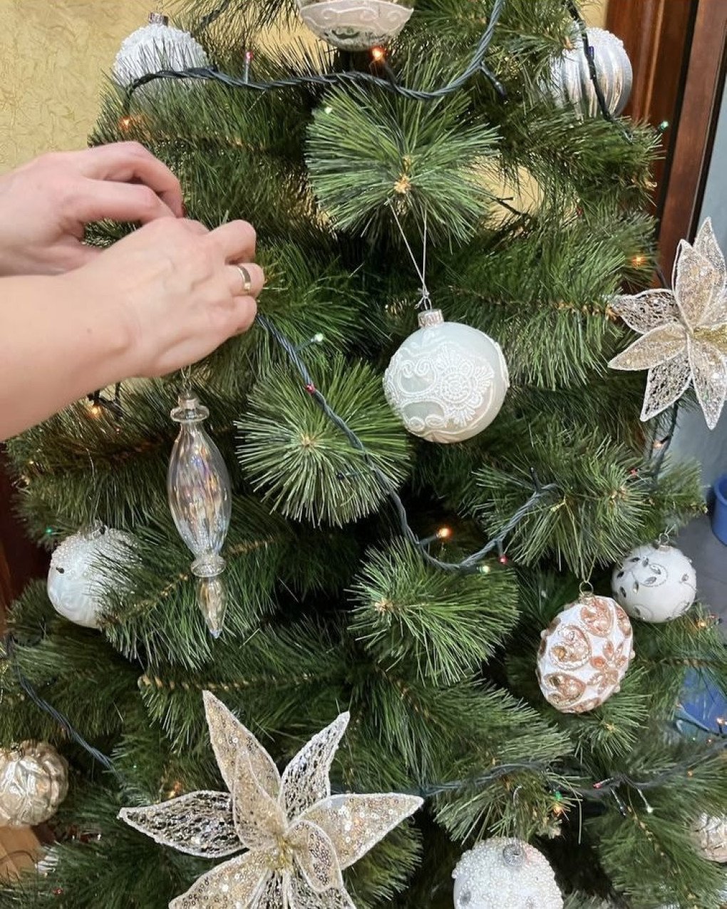 Violetta’s family usually celebrated New Year’s at her mother’s house, while Christmas was always spent at her grandmother’s. Photo: Violetta Khankevich