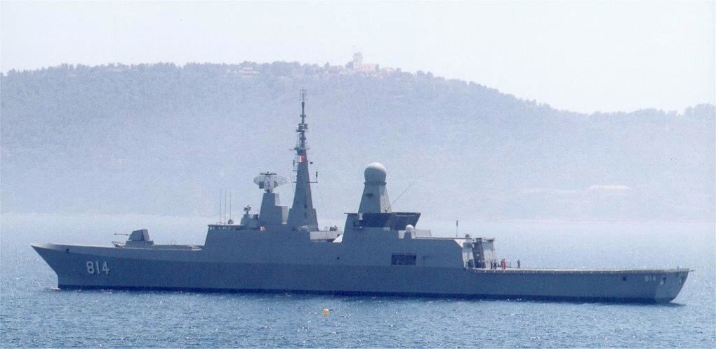Saudi Arabian Al Riyadh-class frigate Makkah (814). (Source: Wikimedia)