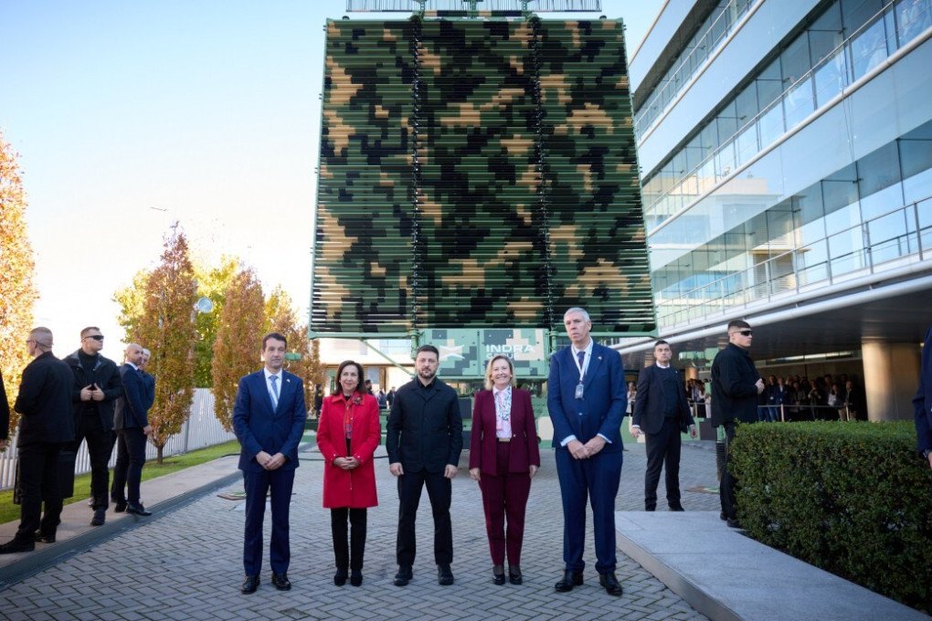 Zelenskyy attends Spain-Ukraine defense meeting