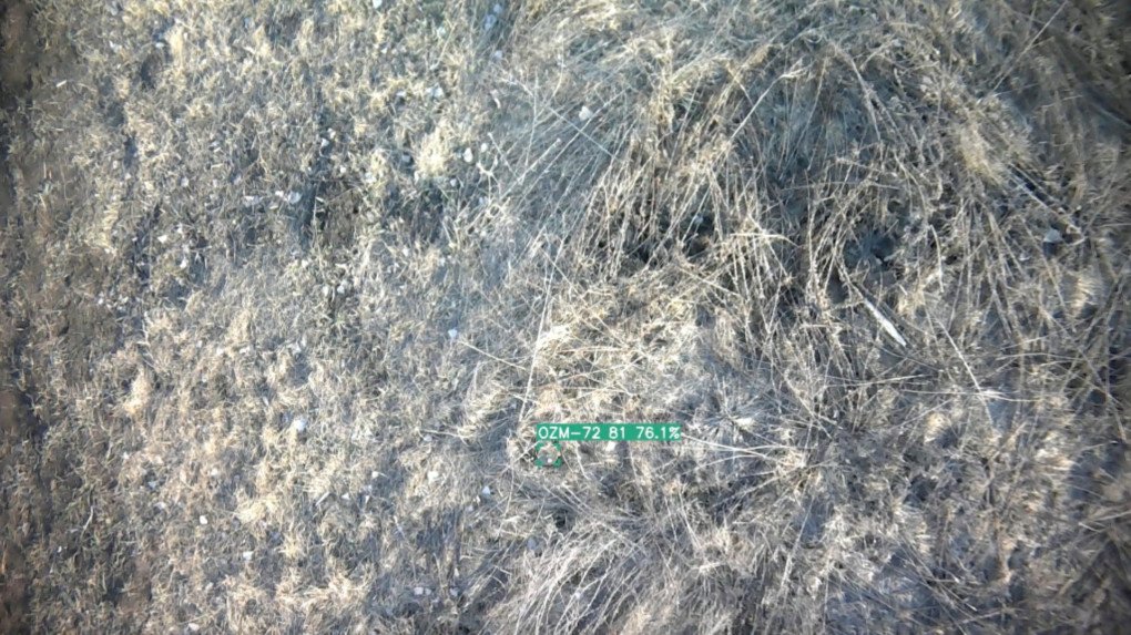 Detected mines after a Spinner drone scan. (Source: Aliand Systems)