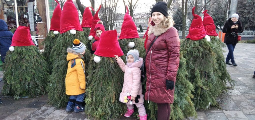 Daryna was five months pregnant when she traveled from Kyiv to Mariupol in January 2022. Photo: Daryna Fedenko