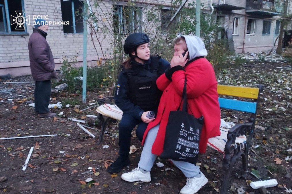 Aftermath of a combined Russian airstrike on the Zaporizhzhia region, October 30, 2025. (Source: SES) Aftermath of a combined Russian airstrike on the Zaporizhzhia region, October 30, 2025. (Source: SES)