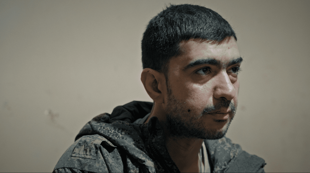 An Iranian photographer Arash Darbandi, who was forced into fighting for Russia. Photo: UNITED24 Media