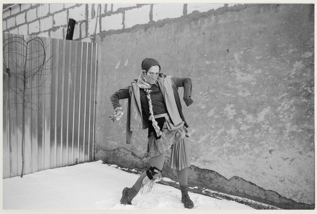 Nafta members during their rehearsals for  upcoming performance, CYBORG ORGY, in Kharkiv, Ukraine.