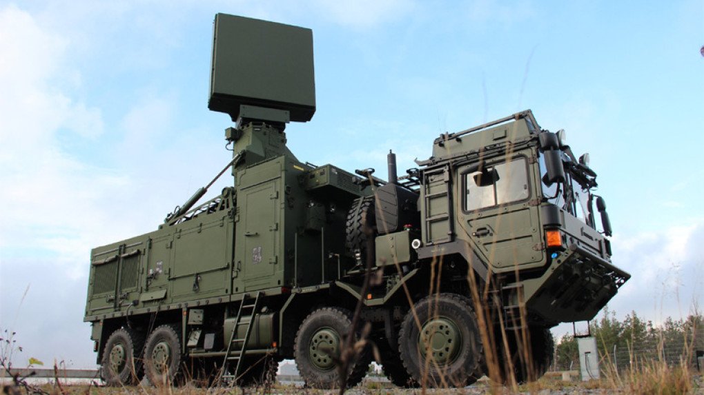 Swedish Giraffe radar system. (Source: defensemagazine)