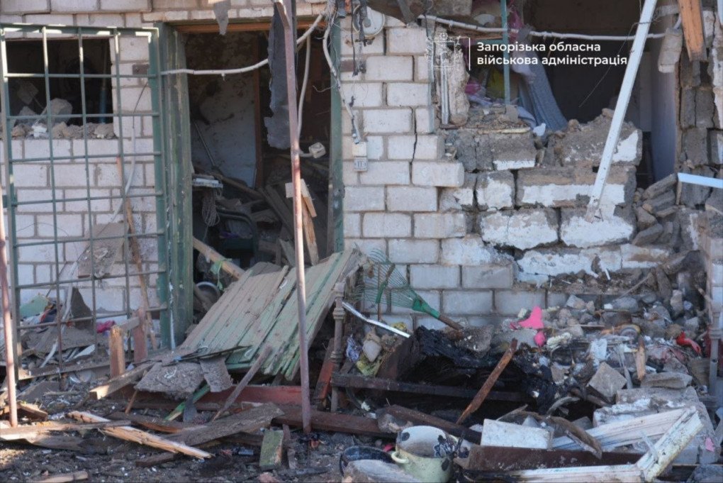 The aftermath of Russian attack on Zaporizhzhia region, Ukraine on June 1, 2026. (Source: Zaporizhzhia City Military Administration)