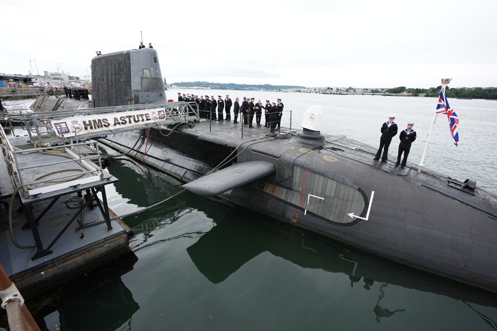 HMS Artful Astute Class Nuclear Submarine