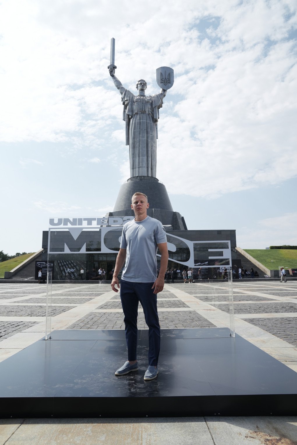 Oleksandr Zinchenko Ukrainian footballer and UNITED24 ambassador. (Source: Joshua Olley/UNITED24 Media) Oleksandr Zinchenko Ukrainian footballer and UNITED24 ambassador. (Source: Joshua Olley/UNITED24 Media)