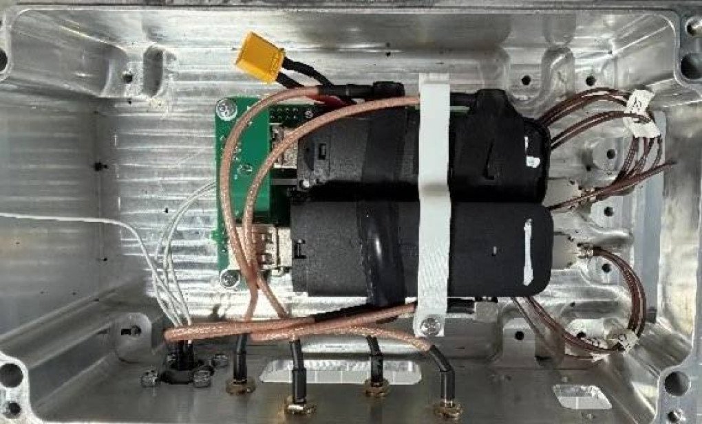 Raspberry Pi single-board computer found in a Russian attack drone. (Source: Polkovnik Gsh)