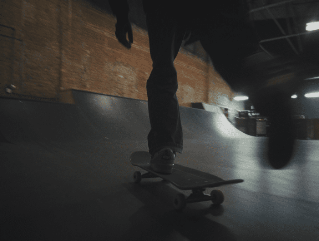 A skateboarder rides through Krytka, an indoor skatepark in Okhtyrka, Ukraine. (Source: NGO Street Cultures Development Center) A skateboarder rides through Krytka, an indoor skatepark in Okhtyrka, Ukraine. (Source: NGO Street Cultures Development Center)