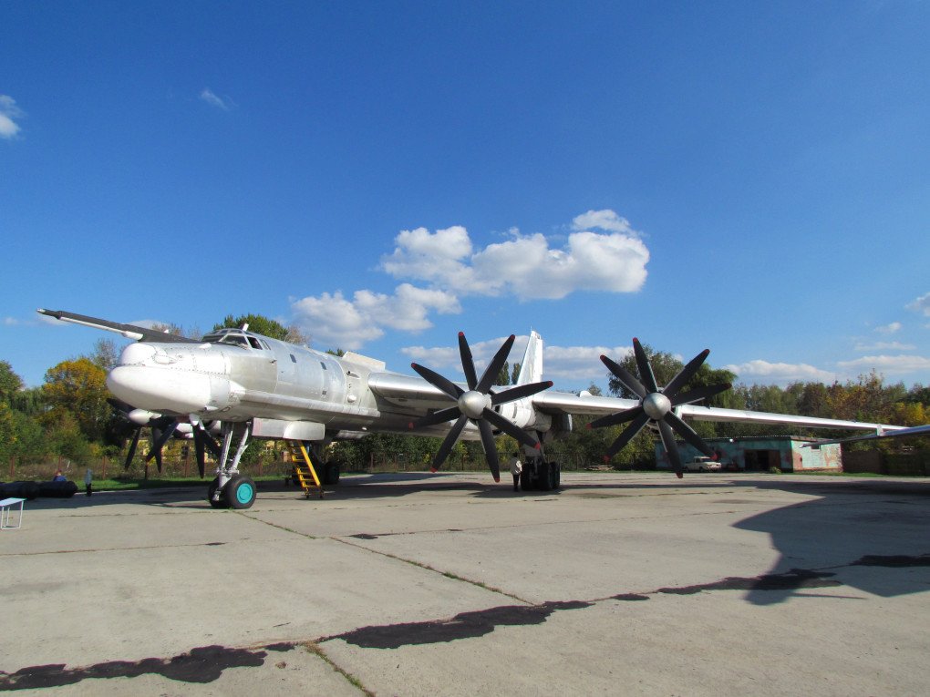 Ukrainian Tu-95MS on display at the Poltava Museum of Long-Range and Strategic Aviation. (Source: Wikimedia)