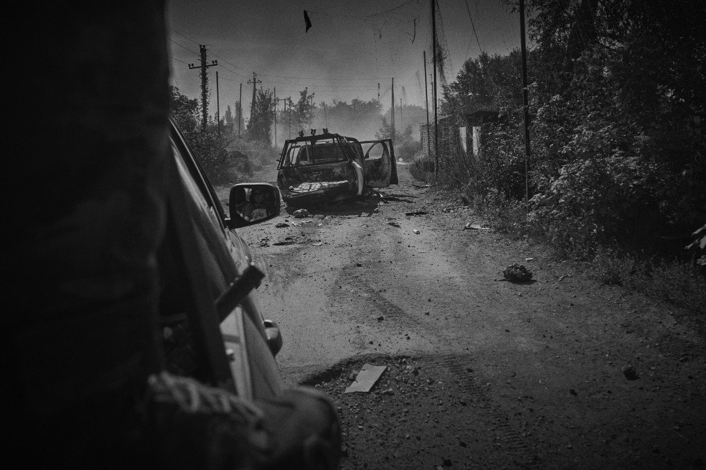 A secondary route leading to the rear of Druzhkivka, where Ukrainian soldiers from the 93rd Mechanized Brigade deliver supplies using ground drones. Druzhkivka, Ukraine. July 2026. (Photo: Joshua Olley / UNITED24 Media) A secondary route leading to the rear of Druzhkivka, where Ukrainian soldiers from the 93rd Mechanized Brigade deliver supplies using ground drones. Druzhkivka, Ukraine. July 2026. (Photo: Joshua Olley / UNITED24 Media)