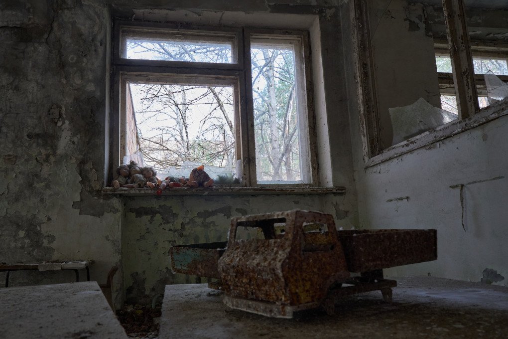 A kindergarten still filled with toys from that time. Photo: Mykyta Shandyba/UNITED24 Media