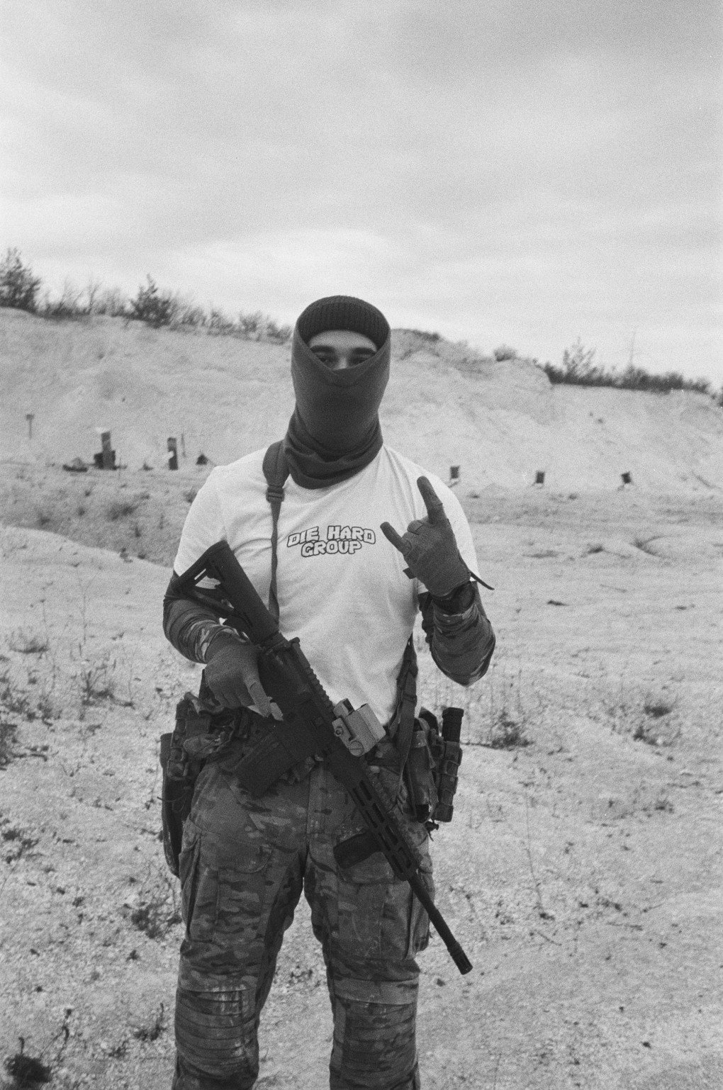 Jerry, 23, es de Luhansk. (Foto: Conall Kearney)