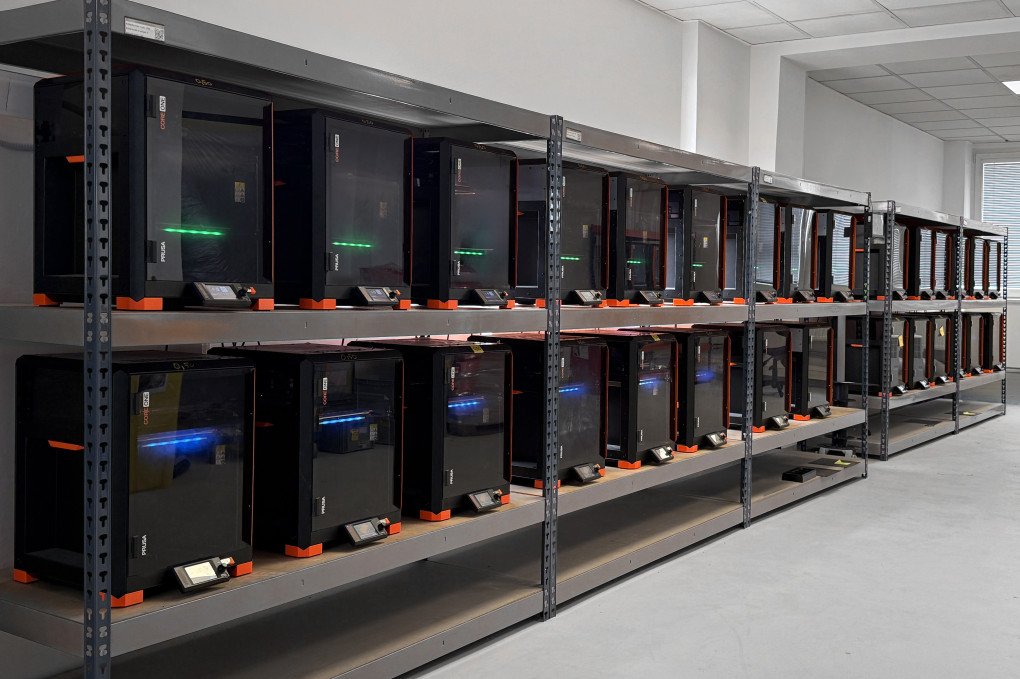 PRUSA Research 3D printing farm based on Pru CORE One (Source: PRUSA Research) PRUSA Research 3D printing farm based on Pru CORE One (Source: PRUSA Research)