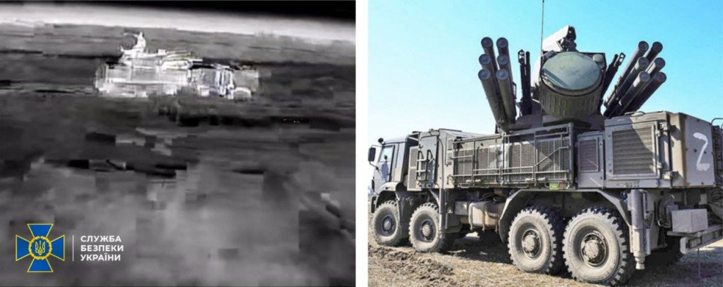 Thermal footage captures the destruction of a Russian “Nebo-SVU” long-range radar, worth nearly $100 million, in occupied Crimea. (Source: SBU) Thermal footage captures the destruction of a Russian “Nebo-SVU” long-range radar, worth nearly $100 million, in occupied Crimea. (Source: SBU)