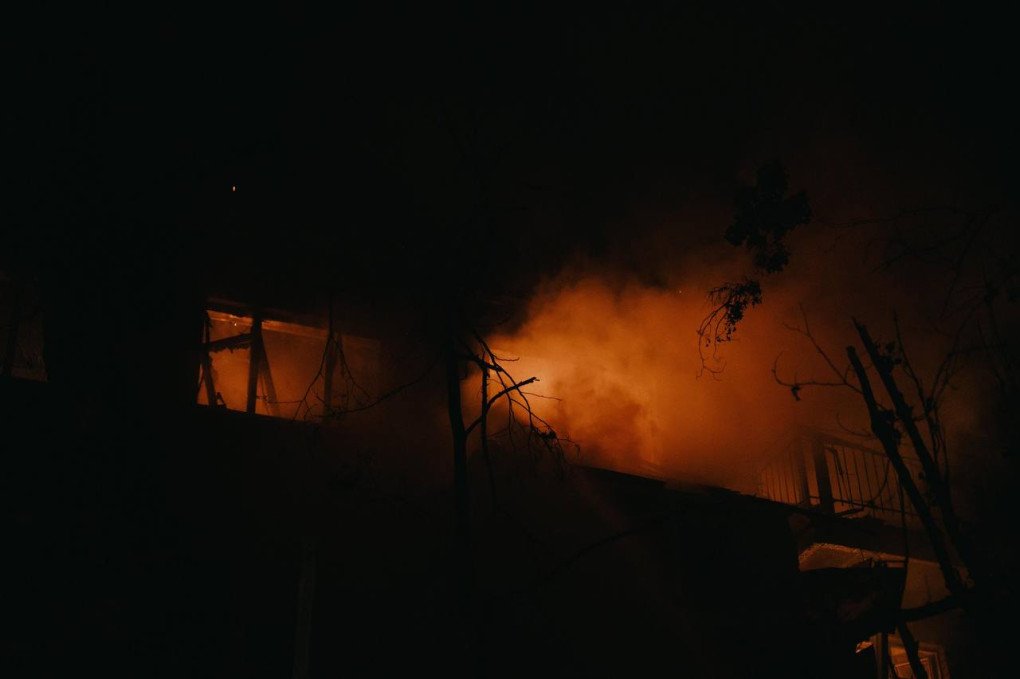 Kyiv residential building struck by the Russian attack on Ukraine on May 24. Source: Kyiv City State Administration. Kyiv residential building struck by the Russian attack on Ukraine on May 24. Source: Kyiv City State Administration.