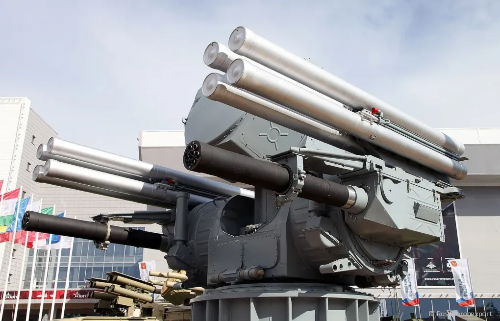 The Russian Pantsir-ME system. (Photo: Russian media) The Russian Pantsir-ME system. (Photo: Russian media)