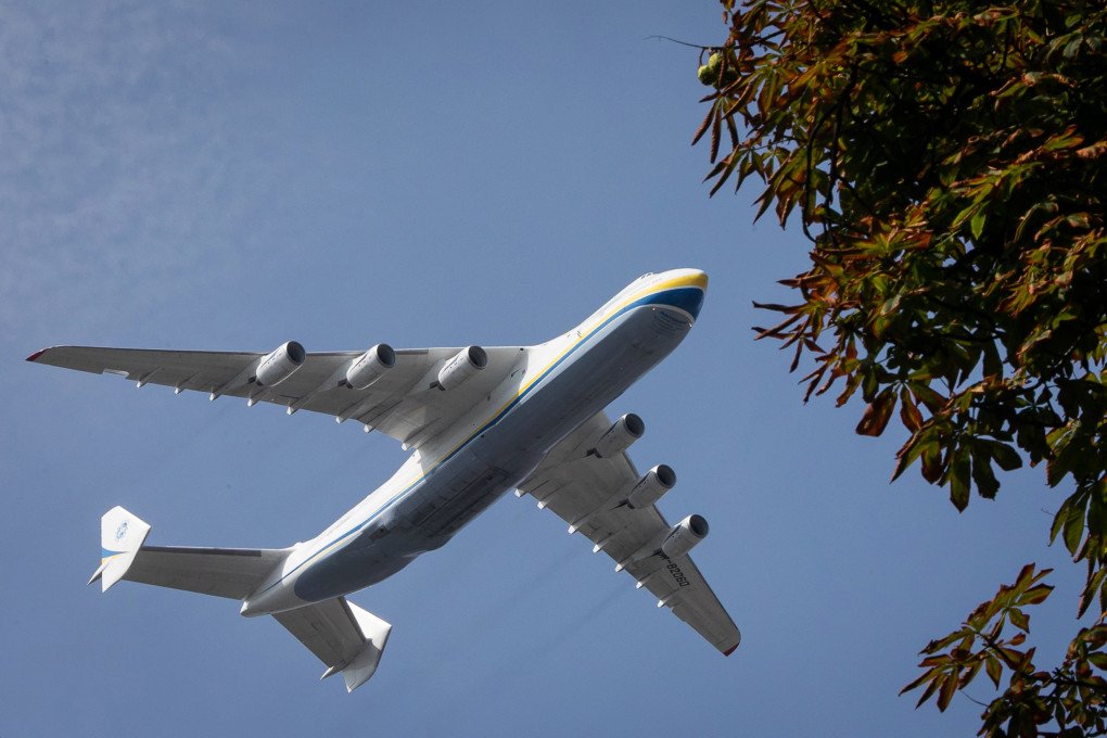 Antonov An-225 Mriia flies over Khreshchatyk street during a military parade marking the 30th anniversary of Ukraine's Independence on August 24, 2021 in Kyiv, Ukraine. Photo by Yevhenii Zavhorodnii/Global Images Ukraine via Getty Images Antonov An-225 Mriia flies over Khreshchatyk street during a military parade marking the 30th anniversary of Ukraine's Independence on August 24, 2021 in Kyiv, Ukraine. Photo by Yevhenii Zavhorodnii/Global Images Ukraine via Getty Images