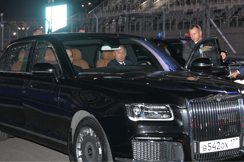 Russia’s Aurus luxury vehicle, used by Russian leader Putin, is among the end clients of component suppliers tied to Karpovich’s network. (Source: Investigation by StateWatch and Investigace.cz.)
