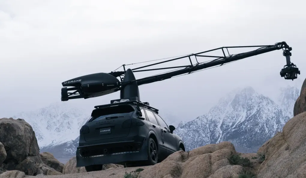 U-Crane used on set. (Source: Filmotechnic/ Officila website)