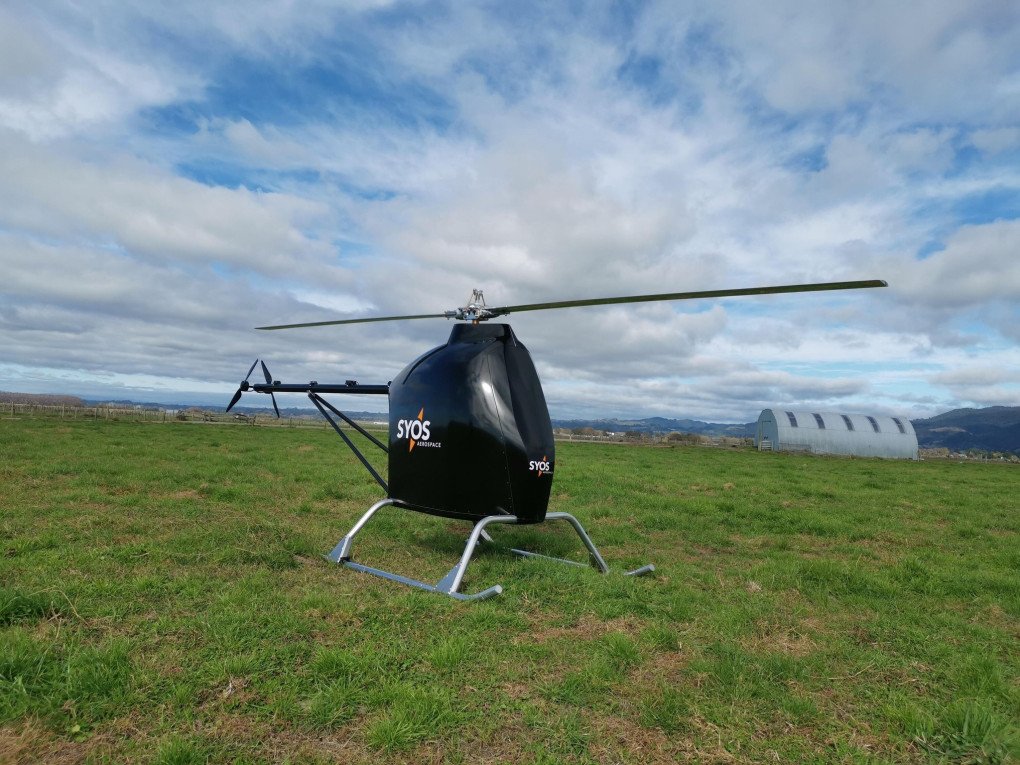 Syos Aerospace SA200 unmanned helicopter. (Source: Syos Aerospace) Syos Aerospace SA200 unmanned helicopter. (Source: Syos Aerospace)