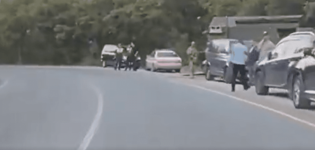 Illustrative image. A Russian roadblock near the village of Shchitovaya in Primorsky Krai, Russian Far East, September 16, 2025. (Photo: open source) Illustrative image. A Russian roadblock near the village of Shchitovaya in Primorsky Krai, Russian Far East, September 16, 2025. (Photo: open source)