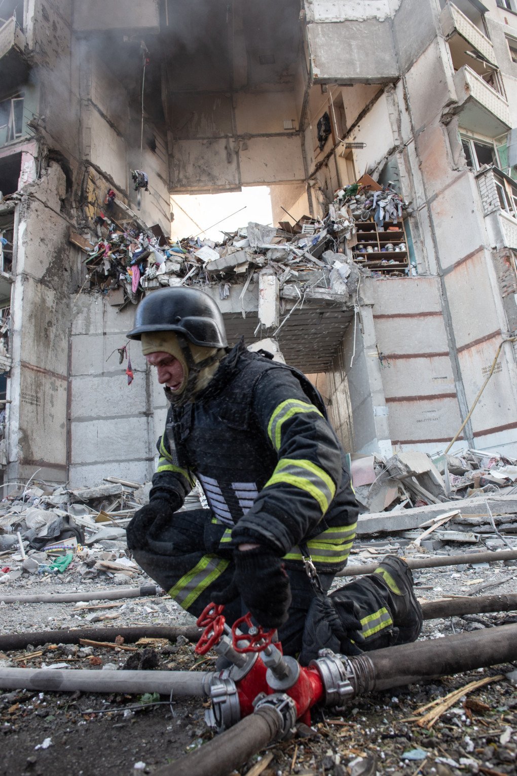 The aftermath of Russia's strike on a residential building in Kharkiv, September 24, 2024. (Source: Pavlo Pakhomenko) The aftermath of Russia's strike on a residential building in Kharkiv, September 24, 2024. (Source: Pavlo Pakhomenko)