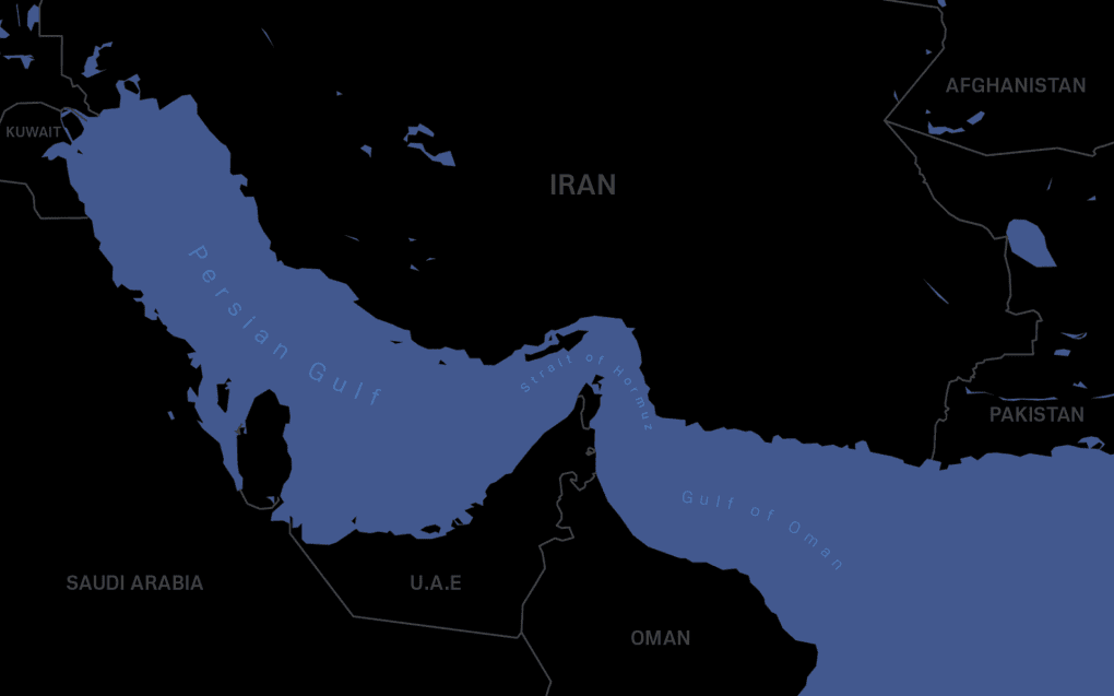 The Strait of Hormuz. UNOTED24 Media Illustration The Strait of Hormuz. UNOTED24 Media Illustration