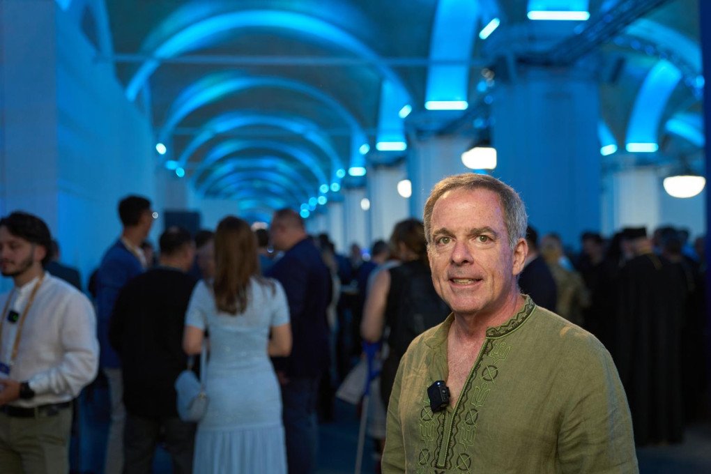 Steven Moore, founder of the Ukraine Freedom Project and a former Republican congressional chief of staff during National Prayer Breakfast of Ukraine in Kyiv on August 23, 2026 (Source: Mykyta Shandyba/UNITED24 Media)