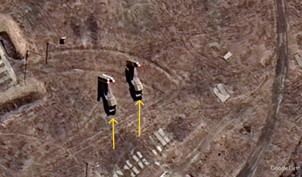 S-300PS 5P85S decoy launchers, installed at the 1534th Anti-Aircraft Missile Regiment, located near Irkutsk, Russia. (Source: AS-22/ Google Earth) S-300PS 5P85S decoy launchers, installed at the 1534th Anti-Aircraft Missile Regiment, located near Irkutsk, Russia. (Source: AS-22/ Google Earth)