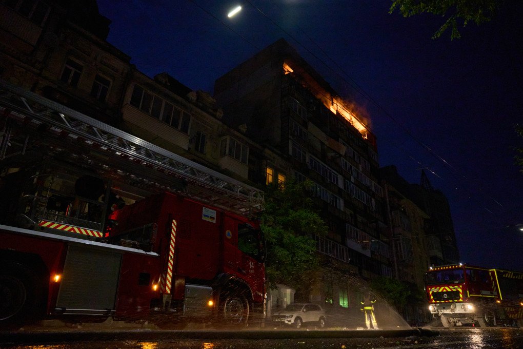 Aftermath of a Russian combined drone and missile strike on Kyiv, July 10, 2025. (Source: UNITED24 Media) Aftermath of a Russian combined drone and missile strike on Kyiv, July 10, 2025. (Source: UNITED24 Media)