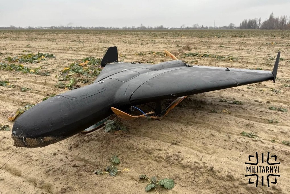 El dron de ataque Batyar durante las pruebas. (Fuente: Militarnyi) El dron de ataque Batyar durante las pruebas. (Fuente: Militarnyi)