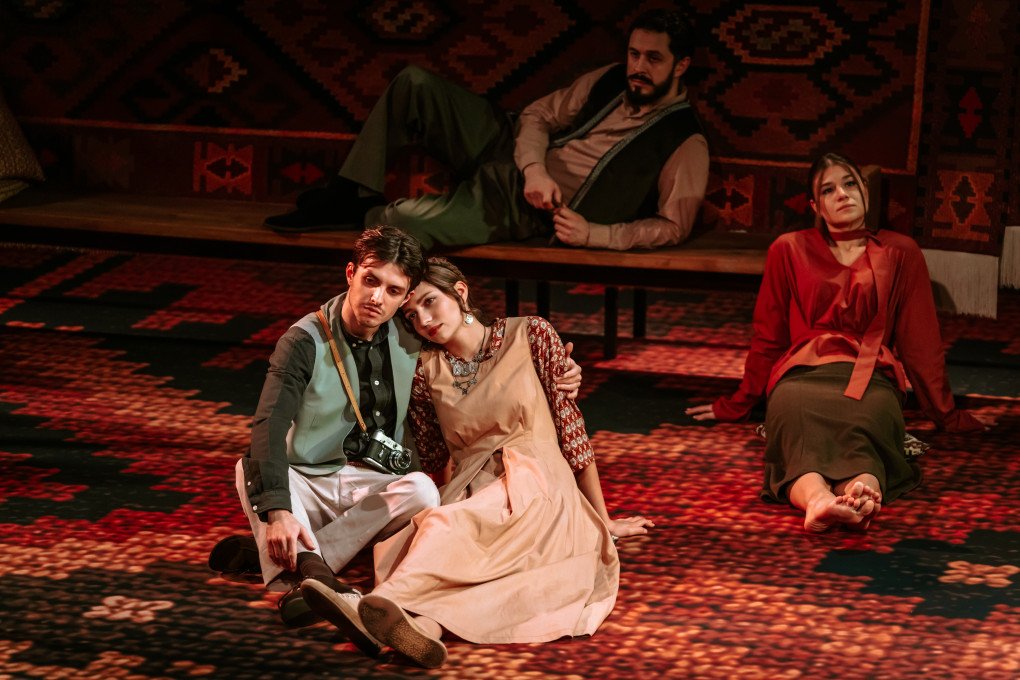 A scene from the theatrical adaptation of “There Is Land Beyond Perekop.” (Source: Kateryna Tunik) A scene from the theatrical adaptation of “There Is Land Beyond Perekop.” (Source: Kateryna Tunik)
