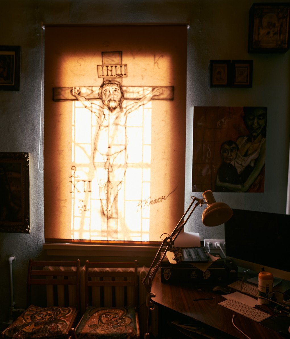 Krasnoshchok’s home. Kharkiv, Ukraine.