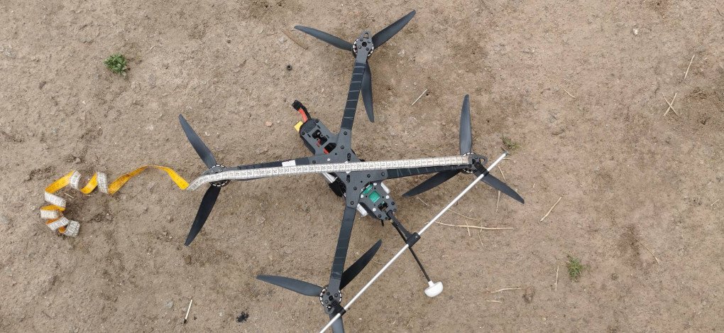 A Russian Skvorets FPV-drone that was likely attached to the experimental “mothership”. (Source: Reibert.info)