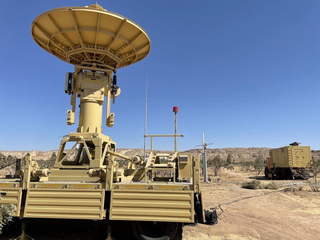 Mobile Remote Sensing Data Reception and Processing Station (for the Khayyam Satellite). 