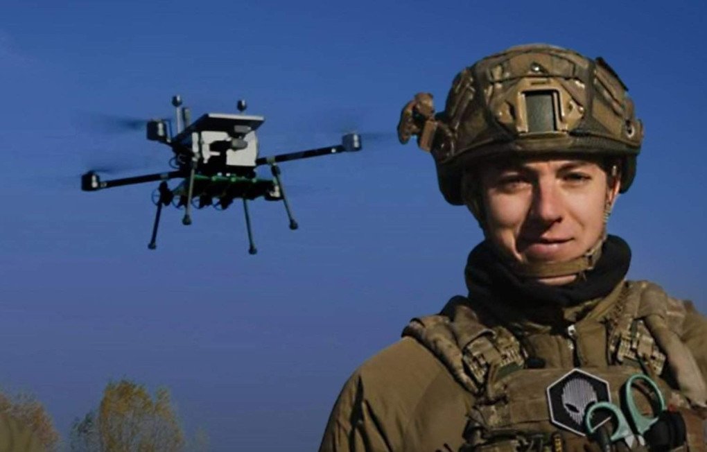 A NEMESIS heavy attack drone, Ukraine.