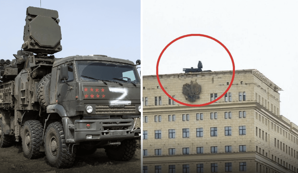 A Russian Pantsir-S1 