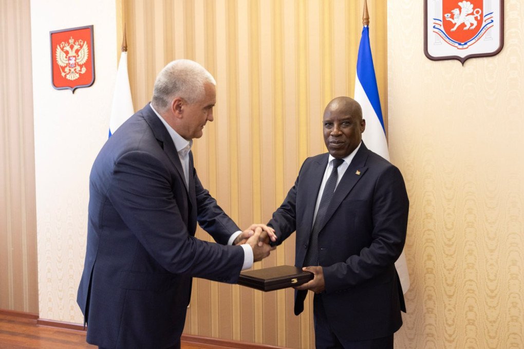 An African diplomat during a visit to illegally occupied Crimea on July 28, 2025. (Source: Russian media) An African diplomat during a visit to illegally occupied Crimea on July 28, 2025. (Source: Russian media)