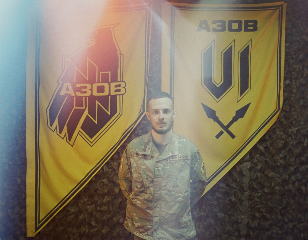 Commander of the 6th Battalion of Azov, Ihor Vovk, better known as “Kraft”. (Photo: Joshua Olley / UNITED24 Media) Commander of the 6th Battalion of Azov, Ihor Vovk, better known as “Kraft”. (Photo: Joshua Olley / UNITED24 Media)