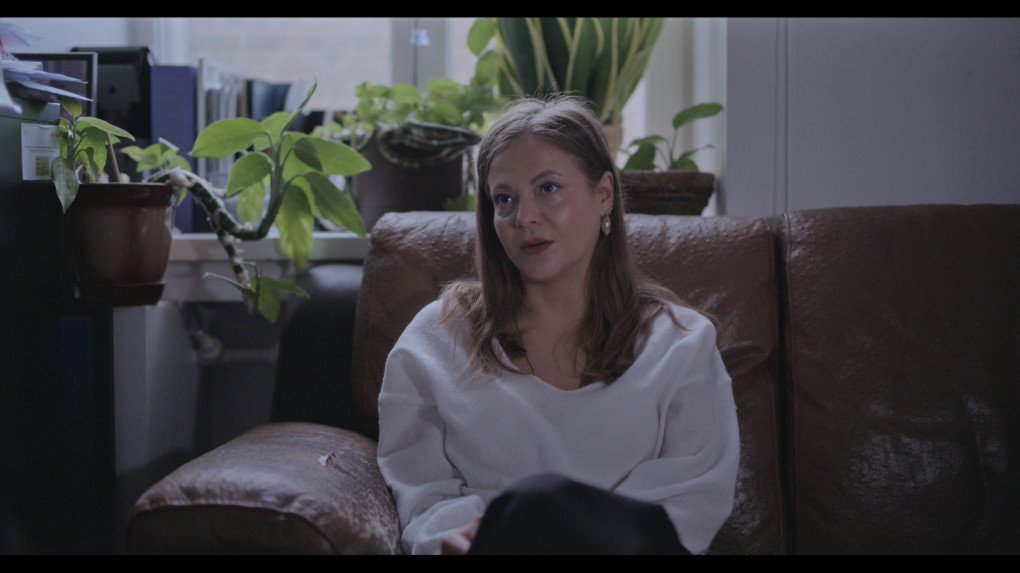  Ivanka Khitsinska, Ukrainian film producer, director and member of Babylon 13. Kyiv, December 2025. (Source: Louis Beaudemont / UNITED24 Media)