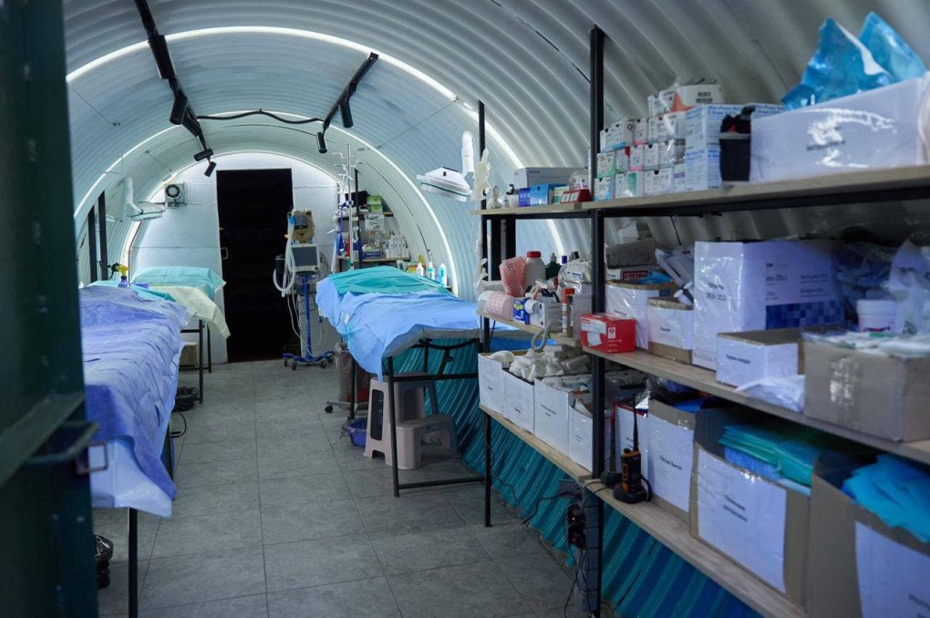 Ukraine’s first underground hospital for military personnel. September 3, 2024. (Source: The Ministry of Defense of Ukraine)