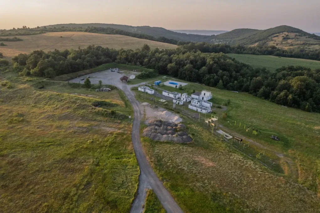 Alfa-Metal, a private training center in Bulgaria, viewed from a drone above. (Source: Alfa-Metal) Alfa-Metal, a private training center in Bulgaria, viewed from a drone above.