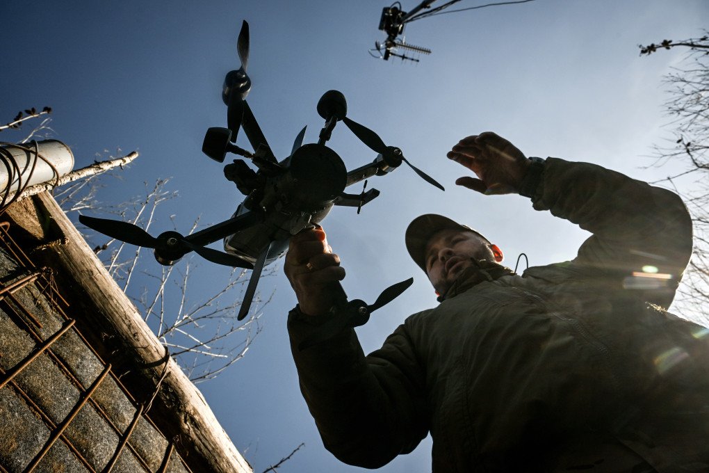 A fighter of the Special Purpose Police Battalion of the Main Directorate of the National Police in Zaporizhzhia region launches an FPV drone from a trench on the approaches to Zaporizhzhia, Ukraine, on March 5, 2026. (Photo by Dmytro Smolienko/ Ukrinform via Getty Images) A fighter of the Special Purpose Police Battalion of the Main Directorate of the National Police in Zaporizhzhia region launches an FPV drone from a trench on the approaches to Zaporizhzhia, Ukraine, on March 5, 2026. (Photo by Dmytro Smolienko/ Ukrinform via Getty Images)