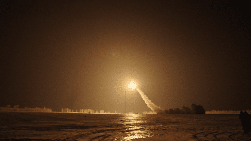 The launch of the FP-5 Flamingo (Photo: UNITED24 Media)