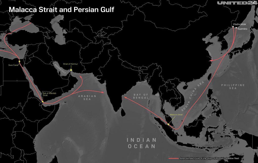 Malacca Strait & Persian Gulf ma