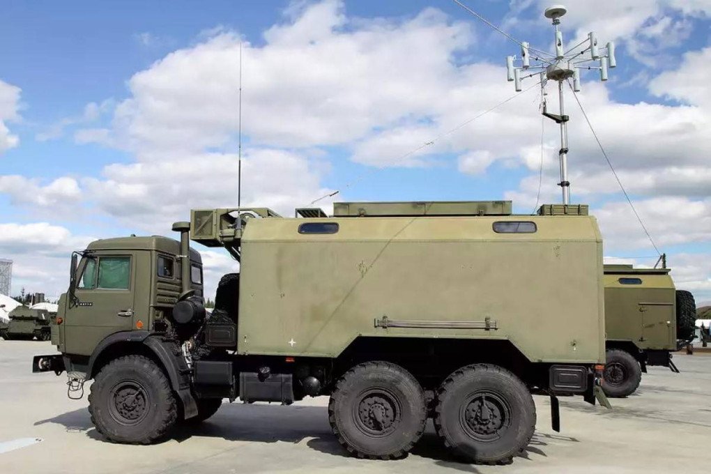 Pole-21, a Russian electronic warfare system designed to jam satellite navigation signals. (Open source) Pole-21, a Russian electronic warfare system designed to jam satellite navigation signals. (Open source)