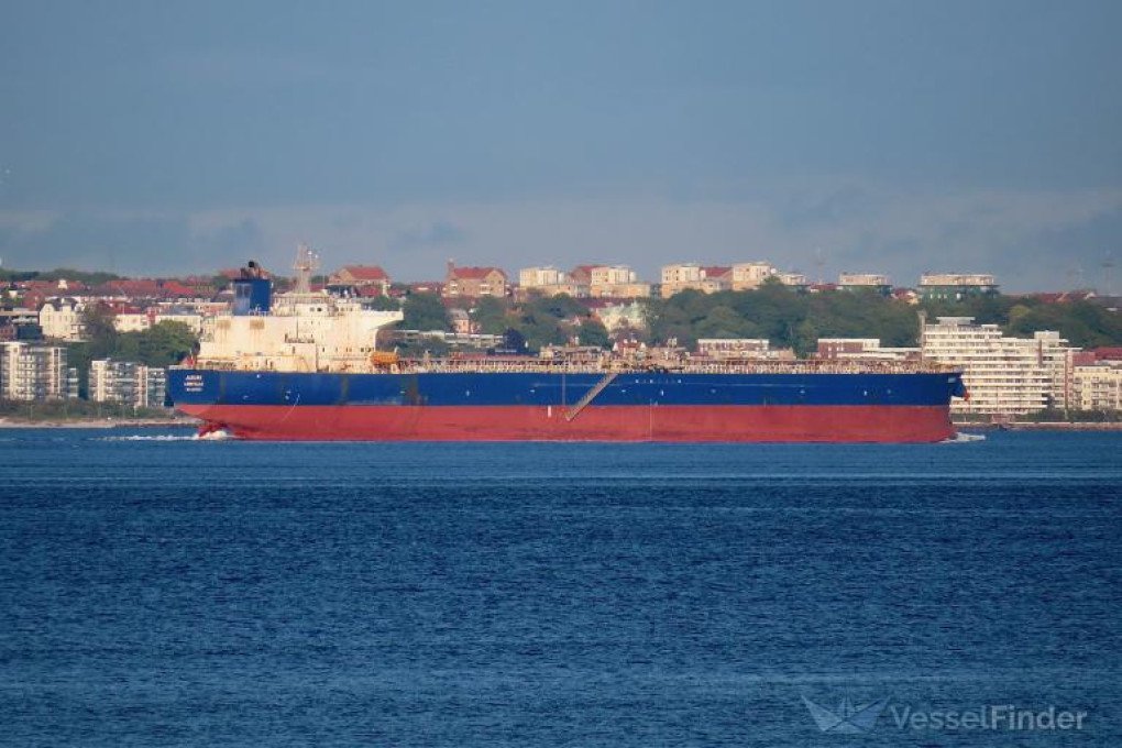 Nasledie oil tanker, Hellebæk, Denmark, May 11, 2025. (Source: VesselFinder) Nasledie oil tanker, Hellebæk, Denmark, May 11, 2025. (Source: VesselFinder)